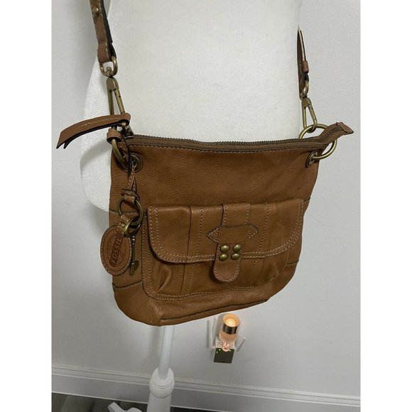 Fossil Long Live Vintage Leather Crossbody - Picture 2 of 8